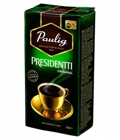 Кофе молотый Paulig Presidentti Original (Паулиг Президентти Оригинал ...