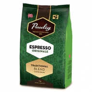 Кофе в зернах Paulig Espresso Originale (Паулиг Эспрессо Оригинал) 1кг, вакуумная упаковка