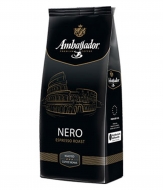 Кофе в зернах Ambassador Nero (Амбассадор Неро) 1 кг и кофемашина с автоматическим капучинатором
