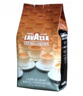 Lavazza Crema e Aroma (Лавацца Крема е Арома), кофе в зернах (1кг), вакуумная упаковка