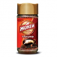 Кофе растворимый Жокей Триумф, 95 г., сублимированный, стеклянная банка