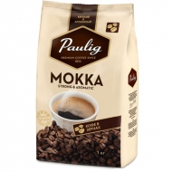 Кофе в зернах Paulig Mokka (Паулиг Мокка), 1кг, вакуумная упаковка