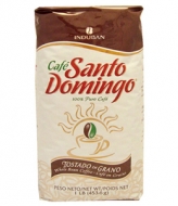 Кофе в зернах Santo Domingo 100 % Puro Cafe (Санто Доминго 100 % Пуро кафе), 453г, вакуумная упаковка